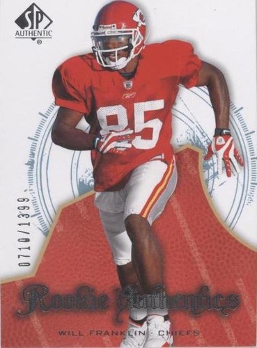 2008 SP Authentic Will Franklin #157