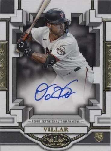 2023 Topps Tier One - David Villar #BOA-DV1
