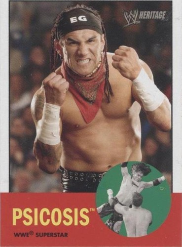 2006 Topps Heritage II WWE - Psicosis #42