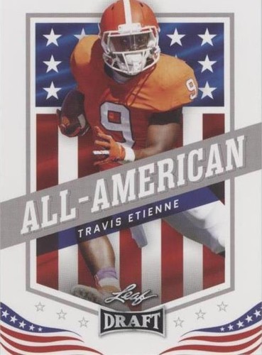 2021 Leaf Draft Travis Etienne #44