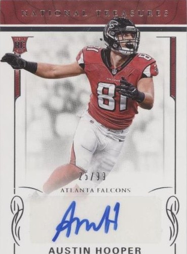 2016 Panini National Treasures Austin Hooper #156