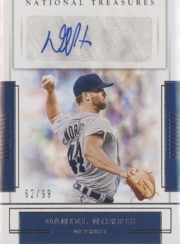 2020 Panini National Treasures - Daniel Norris #S-DN