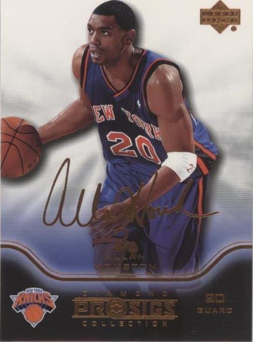 2004-05 Upper Deck Pro Sigs Diamond Collection - Allan Houston #58