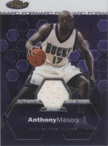2002-03 Topps Finest - Anthony Mason #153