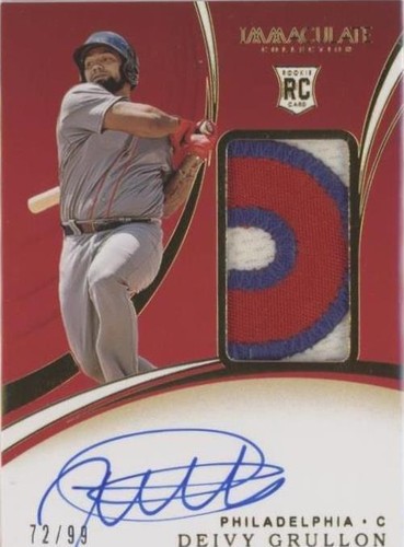 2020 Panini Immaculate Collection - Deivy Grullon #103