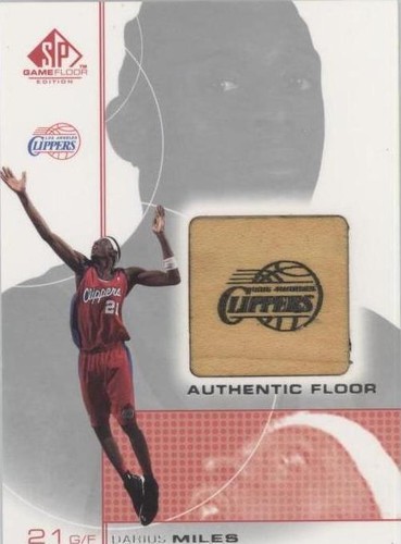 2000-01 SP Game Floor Edition - Darius Miles #DM