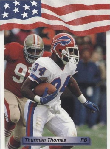 1992 All World Thurman Thomas #123