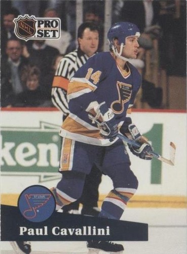 1991-92 Pro Set - Paul Cavallini #214