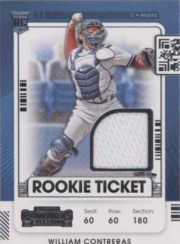 2021 Panini Contenders - William Contreras #RTJ-WI