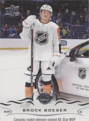 2018-19 SP Authentic - Brock Boeser #528