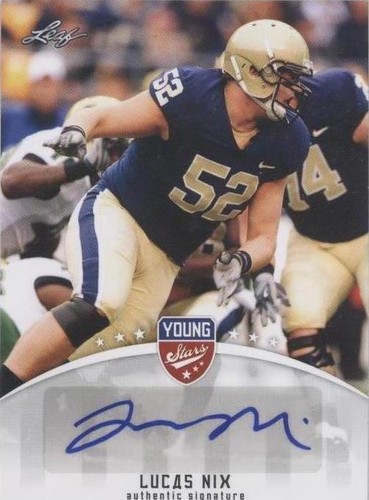 2012 Leaf Young Stars Lucas Nix #LN1