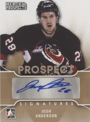 2015-16 Leaf In the Game Heroes & Prospects - Josh Anderson #PS-JA1