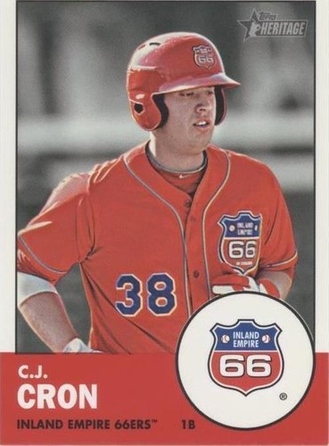 2012 Topps Heritage Minor League Edition - C.J. Cron #75