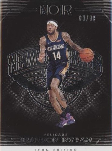 2019-20 Panini Noir - Brandon Ingram #110