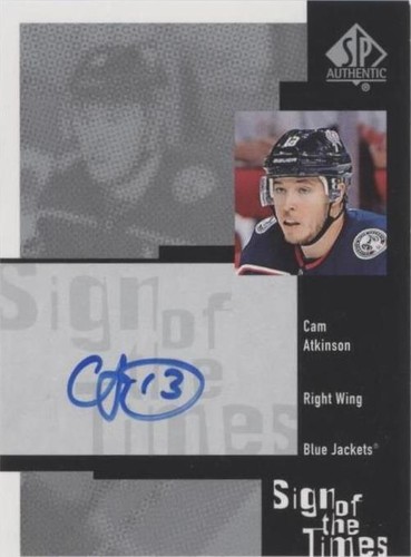 2019-20 SP Authentic - Cam Atkinson #RSOTT-CA