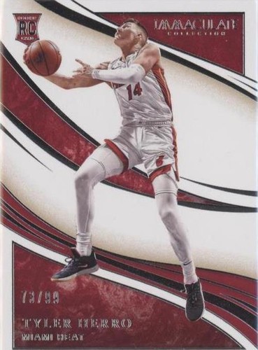 🔥 TYLER HERRO IMMACULATE PREMIUM /99 RPA Rookie ON PATCH