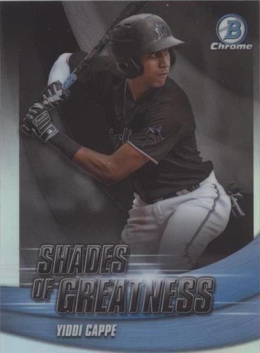 2022 Bowman Chrome - Yiddi Cappe #SG-26