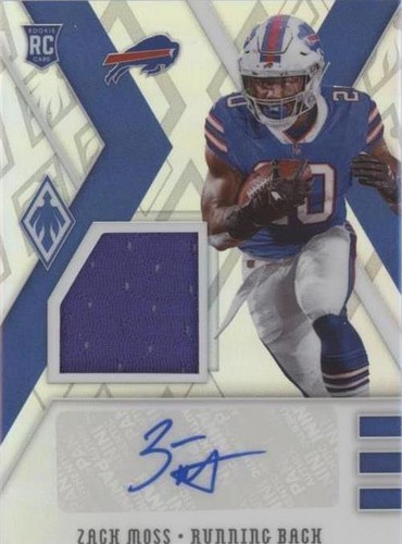 2020 Panini Phoenix Zack Moss #RJA-ZM