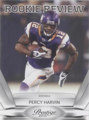 2010 Playoff Prestige Percy Harvin #8