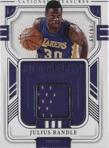 2022-23 Panini National Treasures - Julius Randle #BGM-JUL