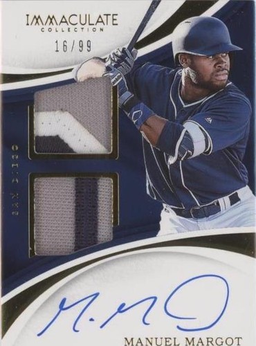 2017 Panini Immaculate Collection - Manny Margot #SPR-MM