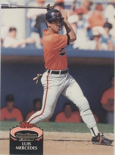 1992 Topps Stadium Club - Luis Mercedes #242