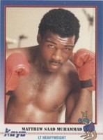 1991 Kayo - Matthew Saad Muhammad #083