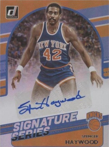2020-21 Panini Donruss - Spencer Haywood #SG-SHW