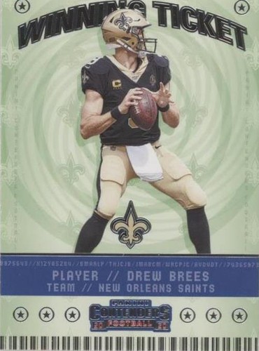 2020 Panini Contenders Drew Brees #WT6