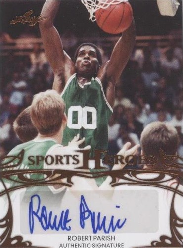 2013 Leaf Sports Heroes - Robert Parish #BA-RP1