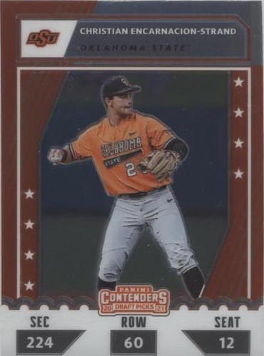 2021 Panini Elite Extra Edition - Christian Encarnacion-Strand #CTO-CS