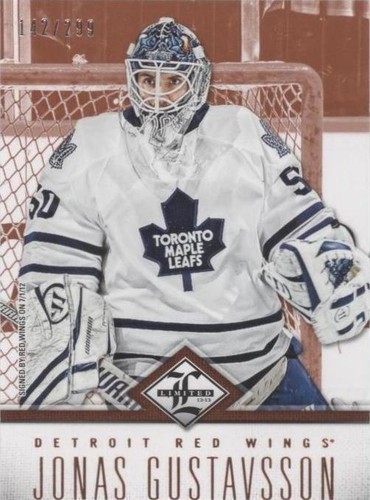 2012-13 Panini Limited - Jonas Gustavsson #86