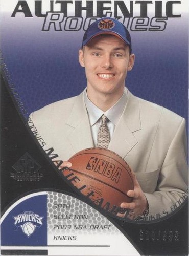2003-04 SP Game Used - Maciej Lampe #136