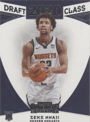 2020-21 Panini Contenders - Zeke Nnaji #8