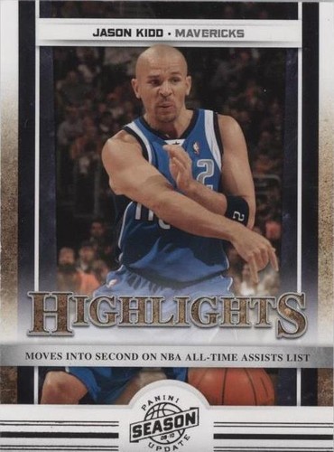 2009-10 Panini Season Update - Jason Kidd #8