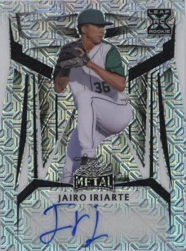 2023 Leaf Metal - Jairo Iriarte #BA-JI1