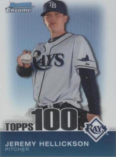2010 Bowman Chrome - Jeremy Hellickson #TPC43