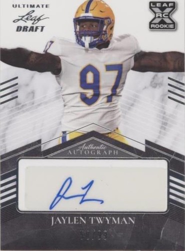 2021 Leaf Ultimate Draft Jaylen Twyman #BA-JT1