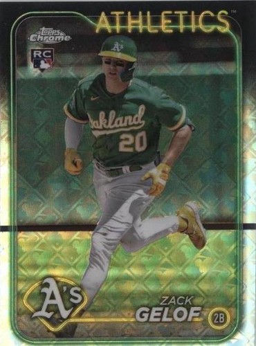 2024 Topps Chrome Logofractor Edition - Zack Gelof #282