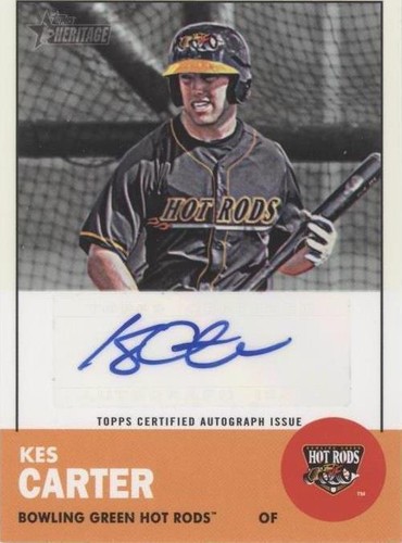 2012 Topps Heritage Minor League Edition - Kes Carter #ROA-KC