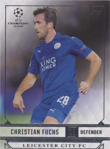 2016-17 Topps UCL Showcase Christian Fuchs #116