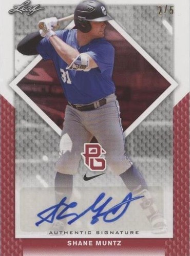 2016 Leaf Perfect Game National Showcase - Shane Muntz #BA-271