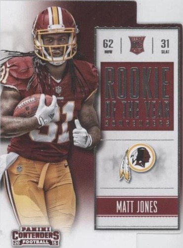2015 Panini Contenders Matt Jones #ROY16