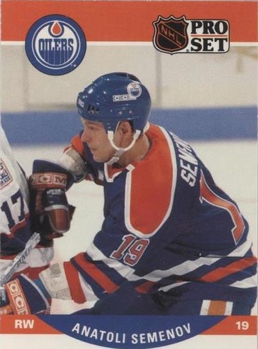 1990-91 Pro Set - Anatoli Semenov #608