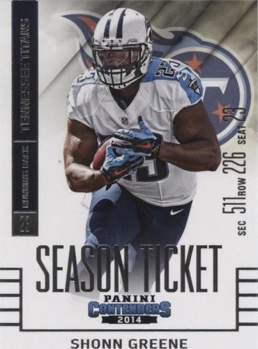 2014 Panini Contenders Shonn Greene #97