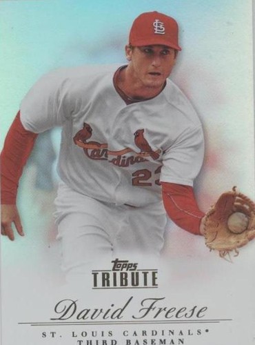 2012 Topps Tribute - David Freese #74
