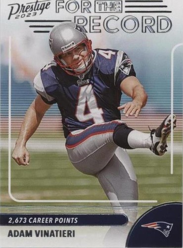 2023 Panini Prestige Adam Vinatieri #18