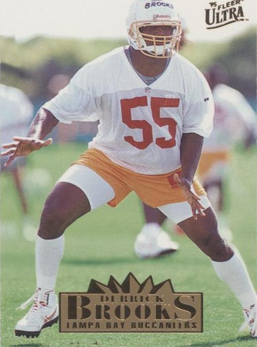 Fleer Ultra Derrick Brooks 1995 #322