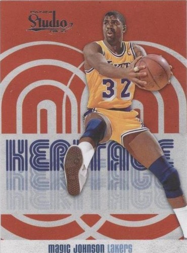 2009-10 Panini Studio - Magic Johnson #11