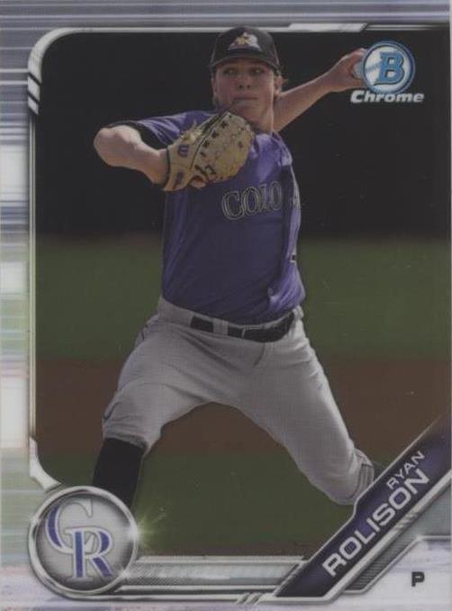 2019 Bowman Chrome - Ryan Rolison #BCP-196